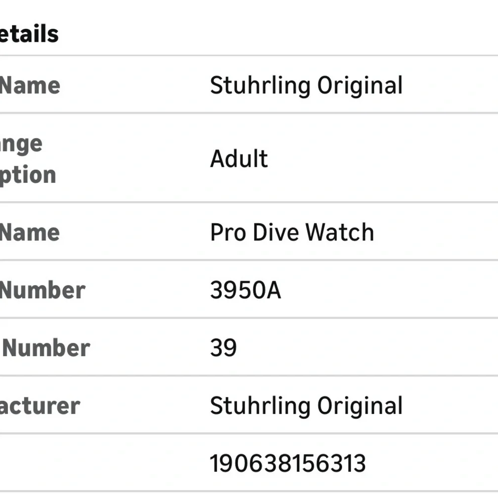 Stuhrling Original Blue and Silver Dive Watch - Picture 8 of 13
